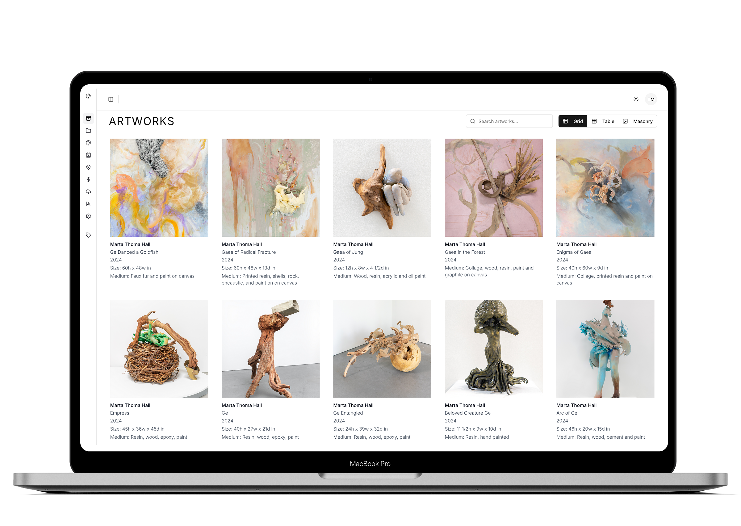 ArtLedge Platform Showcase